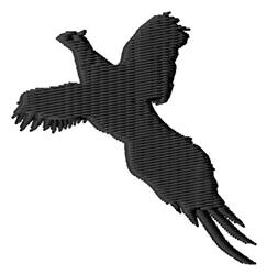 Pheasant - 4x4 bird quick stitch machine embroidery design perfect for kitchen aprons