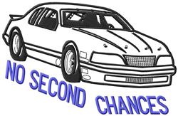 chance detailed machine digital embroidery - Second Chances perfect for Sports Caps