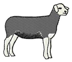 Sheep - 4x4 sheep beginner-friendly machine embroidery design for reusable tote bags