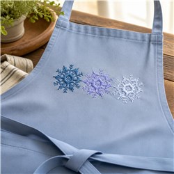 snowflake quick stitch machine embroidery - Snowflake Border for cute baby onesies