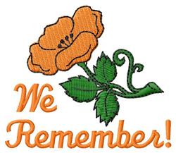 beginner-friendly leaf machine embroidery pattern - We Remember for decorative pillow covers