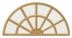 Window Arch - 4x4 arch beginner-friendly embroidery design for reusable tote bags