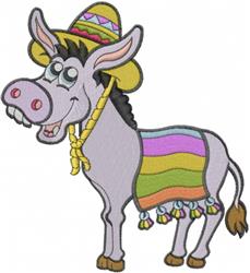 mexikanischer Burro Cartoon