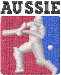 Aussie - 4x4 bat beginner-friendly machine embroidery design for reusable tote bags