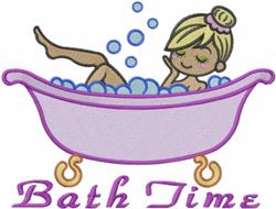 detailed time machine embroidery pattern - Bath Time for Personalized Bath Mats