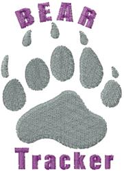 Bear Tracker - 4x4 bear beginner-friendly embroidery design for Outdoor Clothing