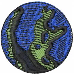 beginner-friendly world machine embroidery pattern - Changed World for reusable tote bags