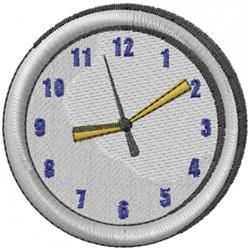 face detailed machine digital embroidery - Clock Face perfect for Cushion Covers