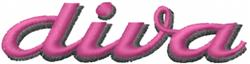 beginner-friendly diva machine embroidery pattern - Diva for Fashion Accessories