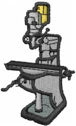 pre beginner-friendly machine embroidery - Drill Press for Educational Displays