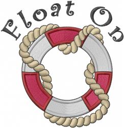 Float On - float detailed machine embroidery design perfect for reusable tote bags