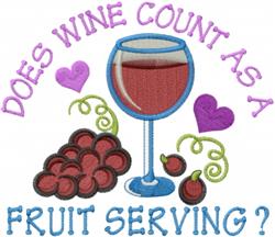 detailed leaf machine embroidery pattern - Fruit Serving perfect for kitchen aprons