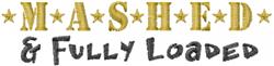 loaded beginner-friendly machine embroidery - Mashed - Fully Loaded for reusable tote bags