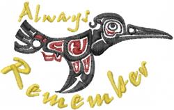 bird beginner-friendly machine embroidery - Remember perfect for patchwork quilt blocks