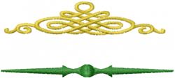 scroll quick stitch machine embroidery - Scroll perfect for Traditional Awards