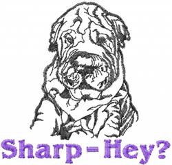 puppy dog beginner-friendly machine embroidery - Sharp-Hey for kitchen tea towels