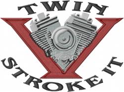 detailed stroke machine embroidery pattern - Stroke It perfect for kitchen aprons