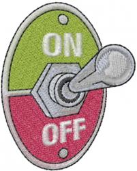 beginner-friendly switch machine embroidery pattern - Switch for decorative pillow covers
