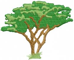 Tree - 4x4 tree beginner-friendly machine embroidery design for patchwork quilt blocks