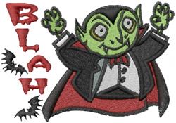 Vampire - 4x4 vampire detailed machine embroidery design perfect for reusable tote bags