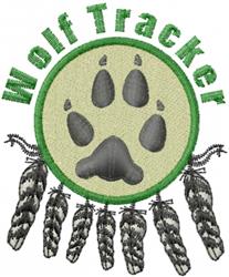 tracker detailed machine embroidery - Wolf Tracker perfect for patchwork quilt blocks