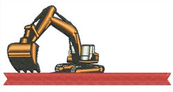 beginner-friendly loader machine embroidery pattern - Front End Loader for Kids Backpacks