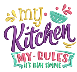 A Saucy Kitchen Sayings Design Pack - Med