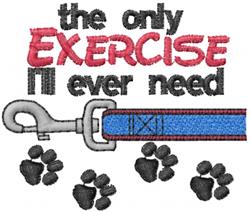 puppy dog beginner-friendly machine embroidery - Exercise perfect for kitchen aprons