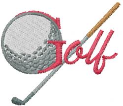 golf beginner-friendly machine embroidery - GOLF perfect for decorative pillow covers