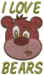 bear beginner-friendly machine embroidery - Bear perfect for decorative pillow covers