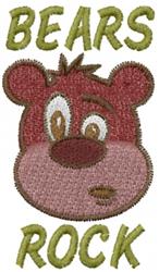 Bear - 4x4 bear beginner-friendly machine embroidery design for Garden Aprons