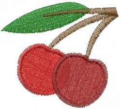 leaf quick stitch machine digital embroidery - Cherry perfect for Dining Accessories