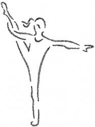 dancer quick stitch machine embroidery - Dancer perfect for Performance Programs