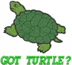 turtle? beginner-friendly machine embroidery - Got Turtle? perfect for kitchen aprons