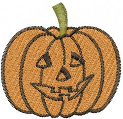 Pumpkin - 4x4 pumpkin beginner-friendly embroidery design for decorative pillow covers