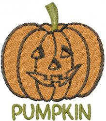 beginner-friendly halloween pumpkin machine embroidery pattern - Pumpkin for kitchen tea towels