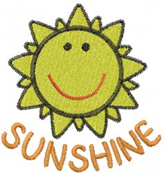 sunflower beginner-friendly machine embroidery - Sunshine perfect for Baby Blankets