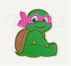 turtle applique machine embroidery - Applique Ninja Turtle for Birthday Parties