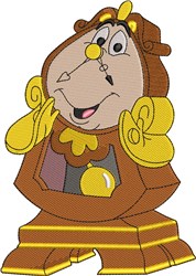 Cogsworth Clock Character