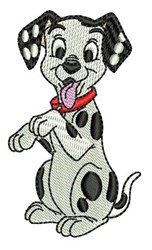 detailed puppy dog machine embroidery pattern - Dalmation Pup for Childrens T-Shirts