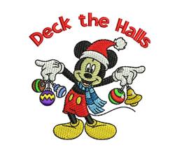 hall detailed machine embroidery - Deck the Halls perfect for Decorative Ornaments