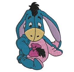 detailed eeyore machine embroidery pattern - Eeyore perfect for patchwork quilt blocks
