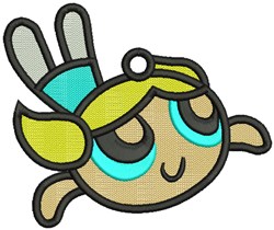 FSL Bubbles - 4x4 bubble beginner-friendly embroidery design for Backpack Tags