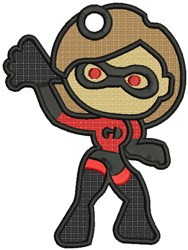 detailed elastigirl machine embroidery pattern - FSL Elastigirl for Family Reunion Gear