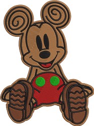 Gingerbread Mickey Mouse