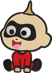jack-jack detailed machine digital embroidery - Jack-Jack perfect for Backpacks