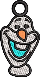 FSL Olaf Embroidery Design | EmbroideryDesigns.com
