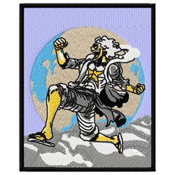 Luffy - 6x10 luffy detailed machine embroidery design perfect for reusable tote bags