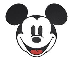 detailed fill machine embroidery pattern - Mickey Mouse No Fill for decorative pillow covers