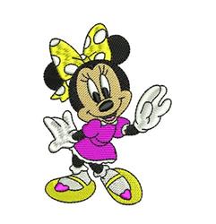 mouse detailed machine embroidery - Minnie Mouse perfect for decorative pillow covers